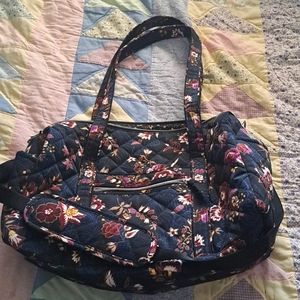 Vera bradley small travel duffle garden dream